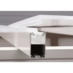 Terassikatos Palram-Canopia Feria 3x3 m valkoinen/kirkas