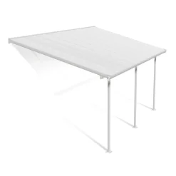Terassikatos Palram-Canopia Feria 3 x 5,5 m valkoinen/kirkas