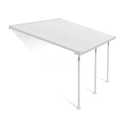 Terassikatos Palram-Canopia Feria 3 x 4,3 m valkoinen/kirkas