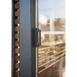 Terassilasitus Vivalon Avara, puitteeton 2-osainen, 1000-2380mm leveään aukkoon, harmaa lasi