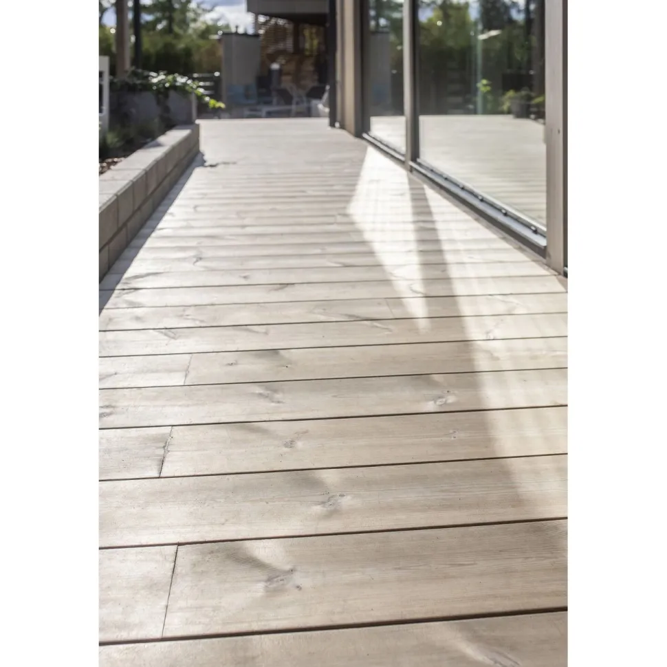 Terassilauta Lunawood ProFix 2 SHP 26x117x4500mm mänty Thermo-D lämpökäsitelty