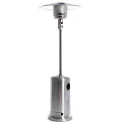 Terassilämmitin Fornorth Cylinder, 13kW kaasukäyttöinen, rosteri