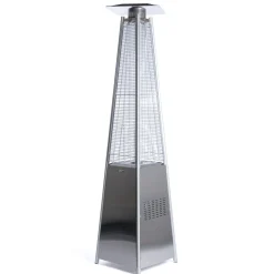 Terassilämmitin Fornorth Pyramid, 13kW kaasukäyttöinen, rosteri