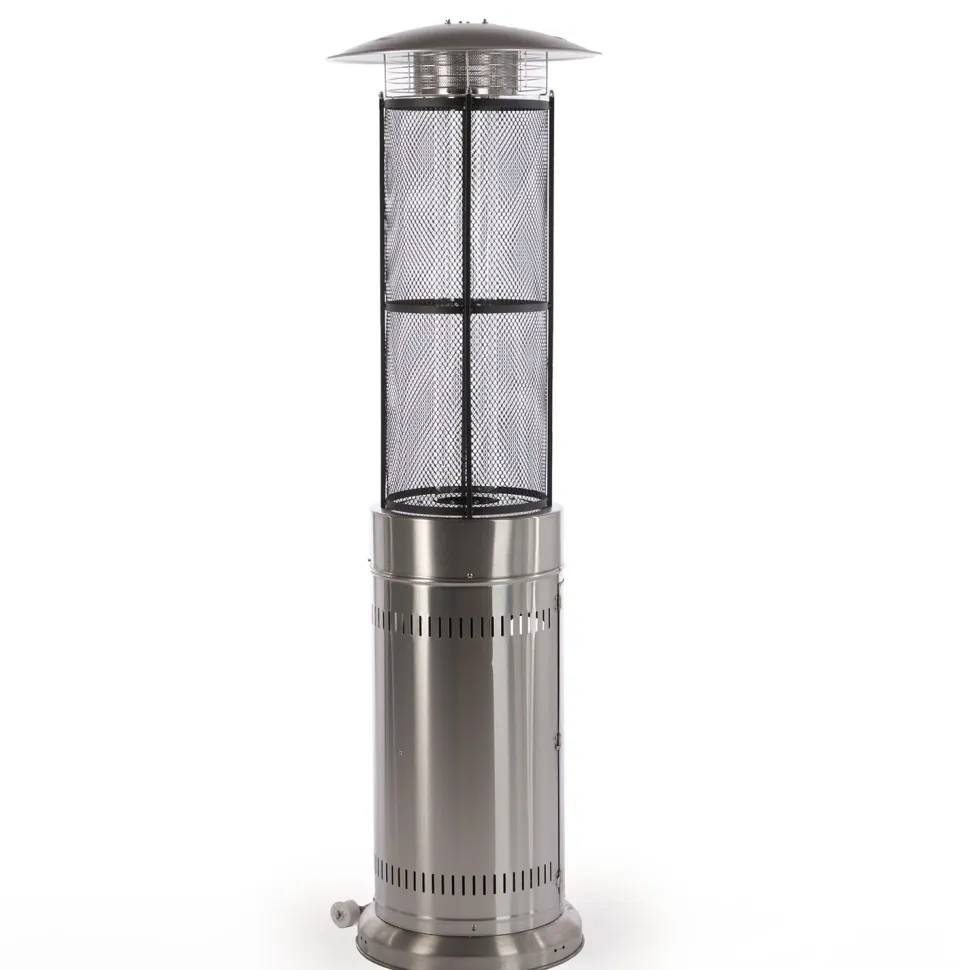Terassilämmitin Fornorth Tube, 11kW kaasukäyttöinen, rosteri