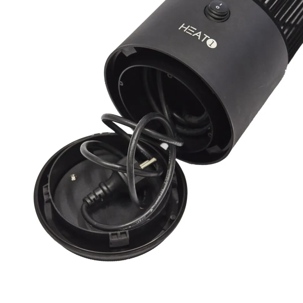 Terassilämmitin HEAT1 Eco High-line Cone pöydän alle 1200W musta