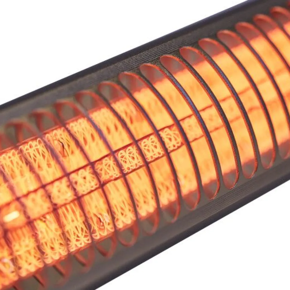 Terassilämmitin HEAT1 Eco High-line ohut 660-2000W kaukosäädin eri värejä