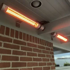 Terassilämmitin HEAT1 Eco High-line ohut 660-2000W kaukosäädin eri värejä