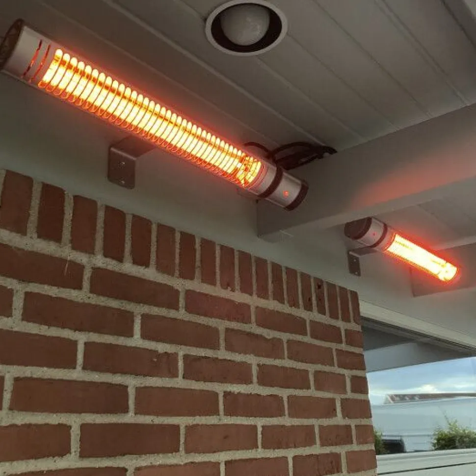 Terassilämmitin HEAT1 Eco High-line ohut 660-2000W kaukosäädin eri värejä