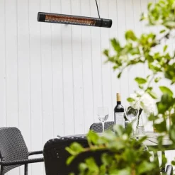 Terassilämmitin HEAT1 Eco High-line ohut 660-2000W kaukosäädin eri värejä