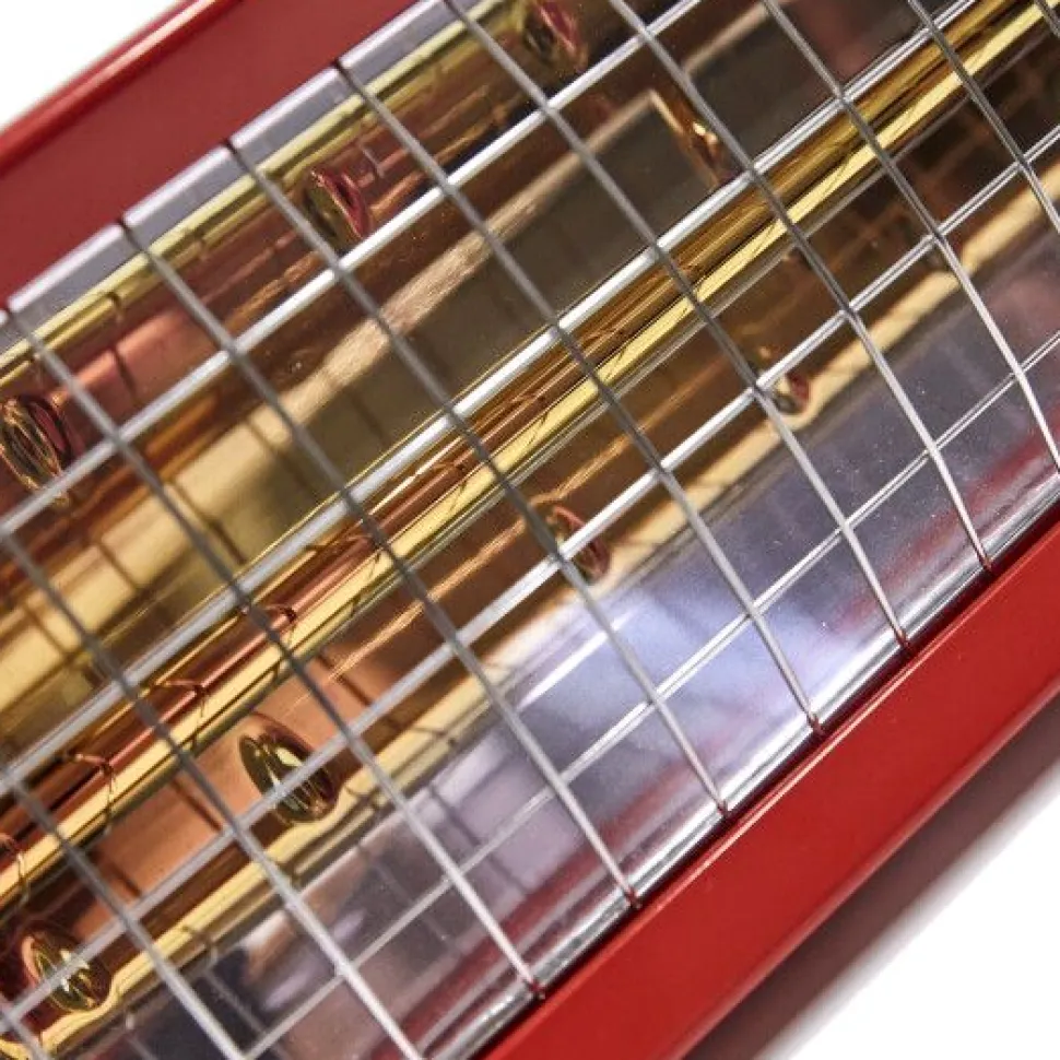 Terassilämmitin HEAT1 Eco High-line 660-2000W kaukosäädin punainen