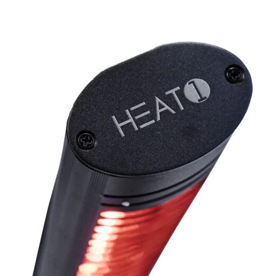 Terassilämmitin HEAT1 Eco High-line 3 x 670W kaukosäädin musta