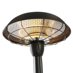 Terassilämmitin Hortus lattiamalli 900/1200W HA musta