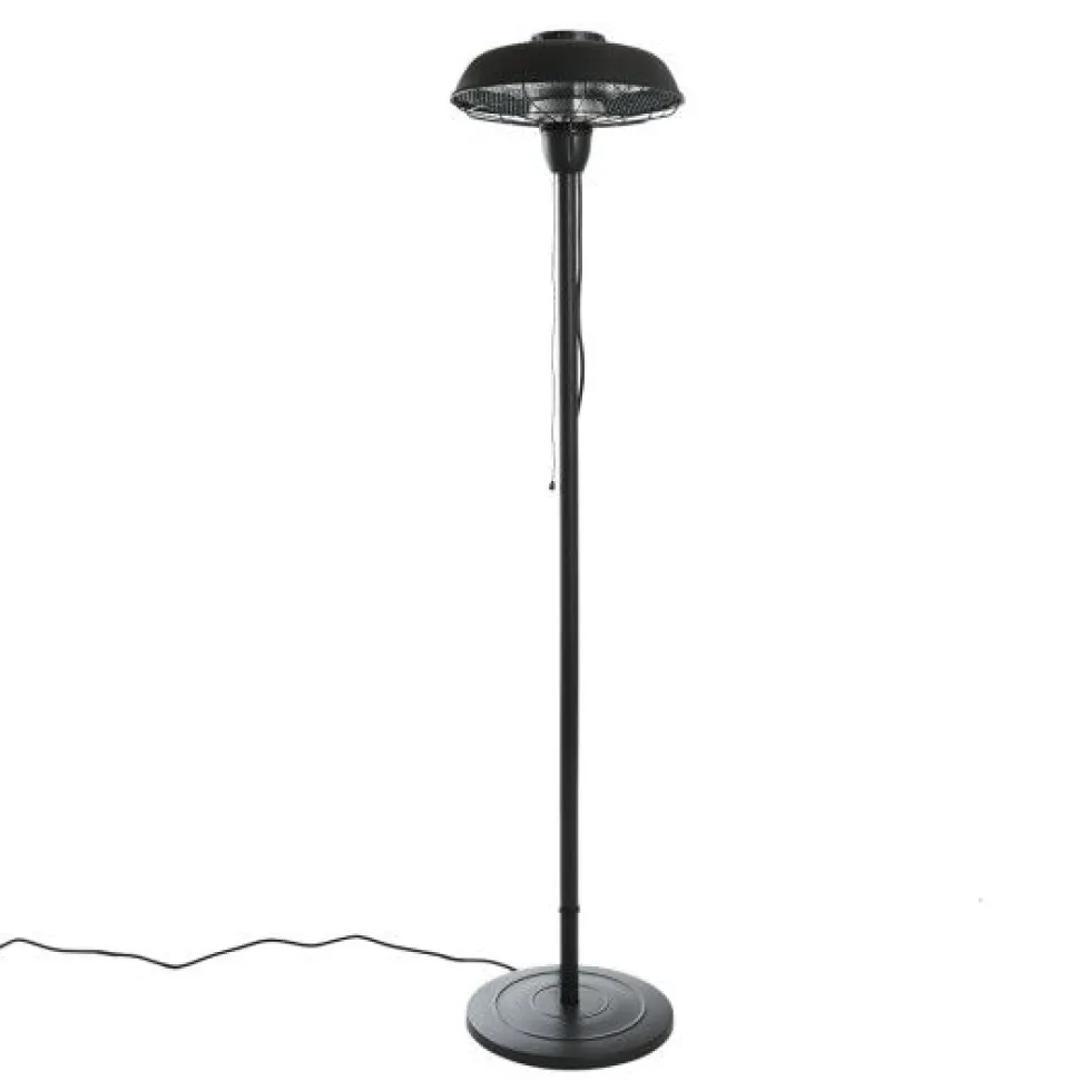 Terassilämmitin Hortus lattiamalli 900/1200W HA musta