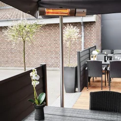 Terassilämmitin Hortus lattiamalli 500/1000/1500W RGT kaukosäädin eri värejä