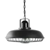 Terassilämmitin Hortus ripustettava 600/1200/1800W kaukosäädin musta