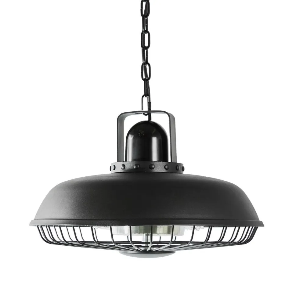 Terassilämmitin Hortus ripustettava 600/1200/1800W kaukosäädin musta