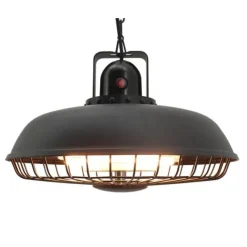 Terassilämmitin Hortus ripustettava 600/1200/1800W kaukosäädin musta