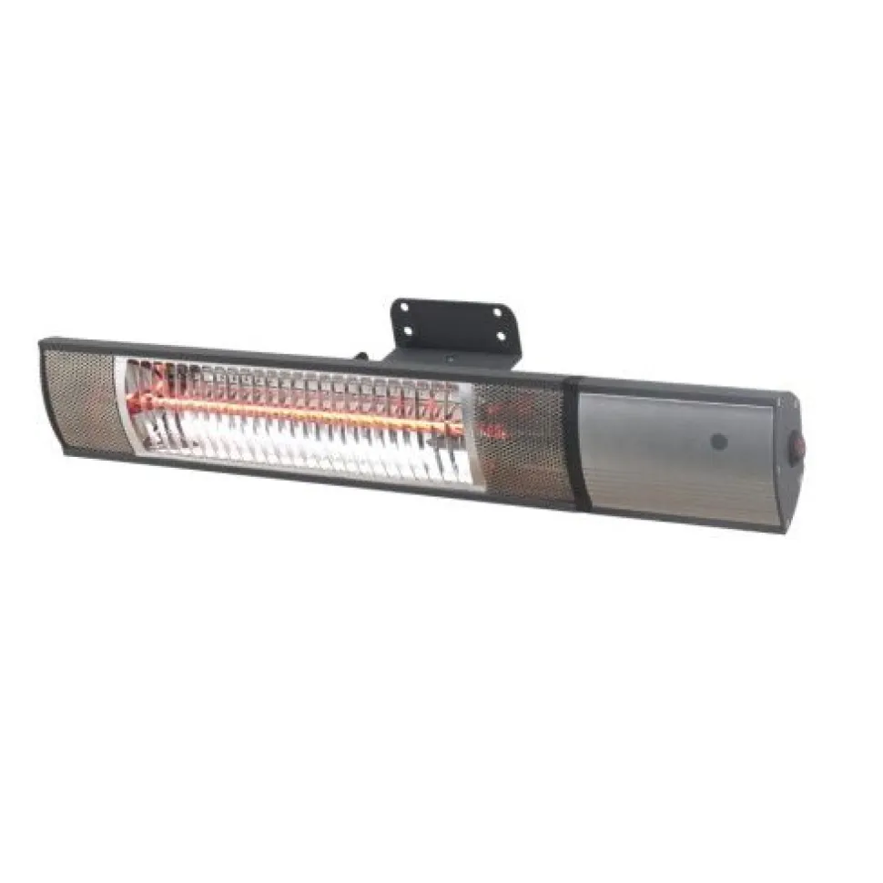 Terassilämmitin Hortus seinämalli 500/1000/1500W GT kaukosäädin antrasiitti