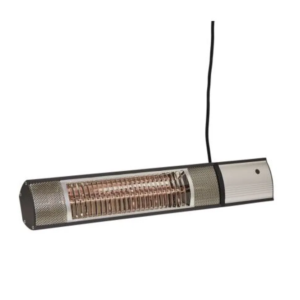Terassilämmitin Hortus seinämalli 500/1000/1500W GT kaukosäädin antrasiitti