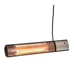 Terassilämmitin Hortus seinämalli 500/1000/1500W GT kaukosäädin antrasiitti
