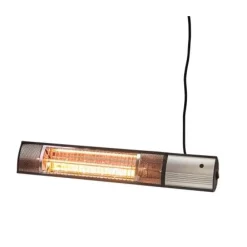 Terassilämmitin Hortus seinämalli 500/1000/1500W GT kaukosäädin antrasiitti