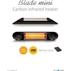 Terassilämmitin Veito Mini 1200W musta