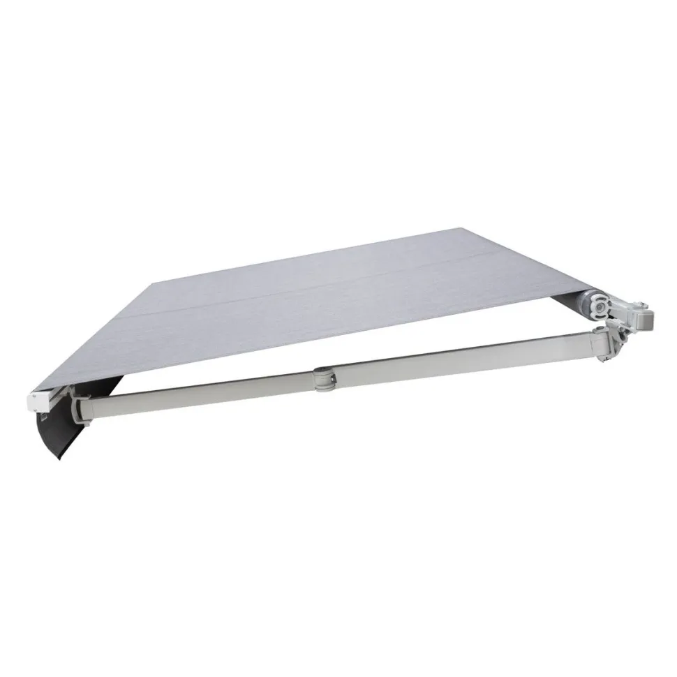 Terassimarkiisi Tamar Constant 3000x2600 mm veivi vasemmalla tummanharmaa