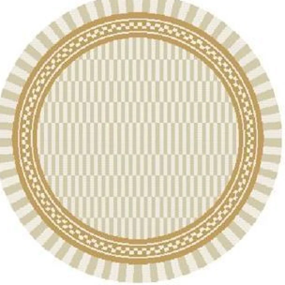 Terassimatto Hillerstorp Rory, Ø120cm, keltainen