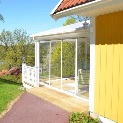 Terassin liukuovi Landskap Stadig pidennetty kesäkausi 4 osaa eri kokoja ja värejä