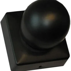 Tolpanhattu Hortus 71x71mm koristekuula musta