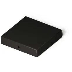 Tolpanhattu Jabo 96x96mm litteä musta