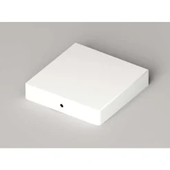 Tolpanhattu Jabo 71x71mm litteä valkoinen