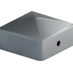 Tolpanhattu Jabo 46x46x26.7mm kiiltävän harmaa
