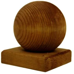 Tolpanhattu Pallo K12R 70x70x80 mm ruskea