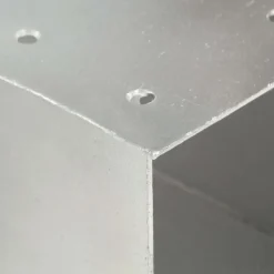 Tolppaliittimet 4kpl Y-muoto galvanoitu metalli 101x101mm