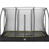 Trampoliini Salta Comfort Edition Inground 214x305cm musta sis. turvaverkko