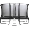Trampoliini Salta First Class 244x427cm musta sis. turvaverkon portaat