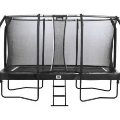 Trampoliini Salta First Class 244x427cm musta sis. turvaverkon portaat