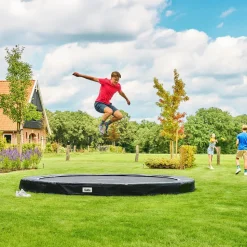 Trampoliini Salta, Urheilutrampoliini Premium Ground Ø427cm musta