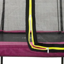 Trampoliini Exit Silhouette sis. turvaverkko pinkki eri kokoja