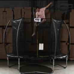 Trampoliini React Aero Ø427cm turvaverkolla