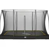 Trampoliini Salta Comfort Edition Inground 244x366cm musta sis. turvaverkko