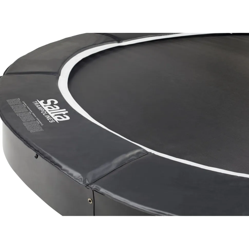 Trampoliini Salta Royal Baseground Ø427cm musta sis. turvaverkko