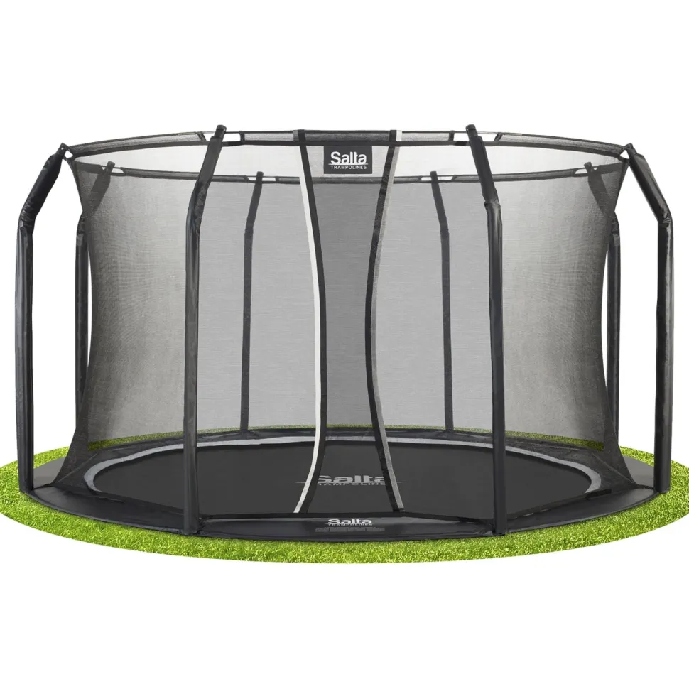 Trampoliini Salta Royal Baseground Ø305cm musta sis. turvaverkko