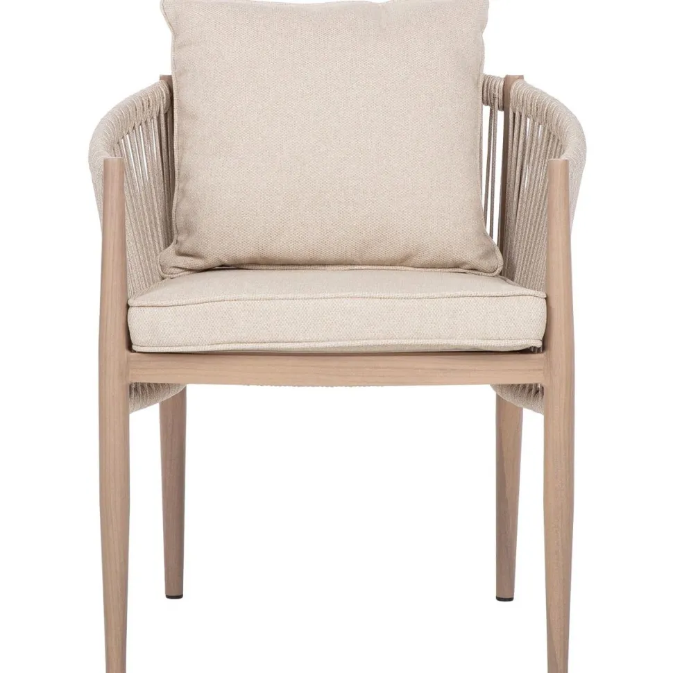 Tuoli Home4You MEDINA 62x60xK74 cm, beige