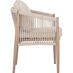 Tuoli Home4You MEDINA 62x60xK74 cm, beige