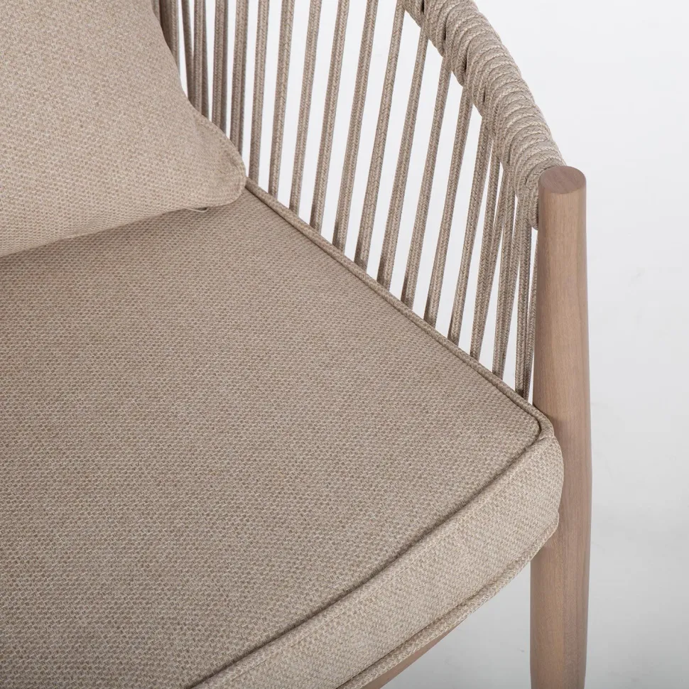 Tuoli Home4You MEDINA 62x60xK74 cm, beige