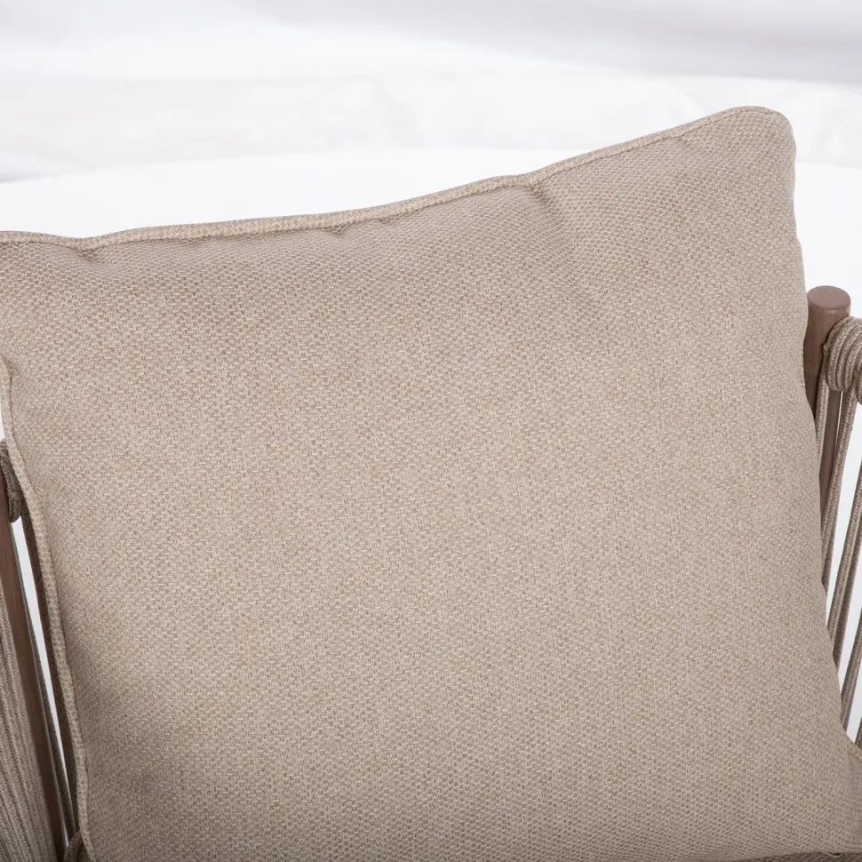 Tuoli Home4You MEDINA 62x60xK74 cm, beige