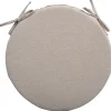 Tuolin pehmuste Home4You SIMPLE beige Ø38x2,5 cm