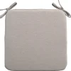 Tuolin pehmuste Home4You SIMPLE beige 39x39x2,5 cm